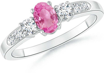 

Kiara Jewellery Silver Cubic Zirconia Rhodium Plated Ring