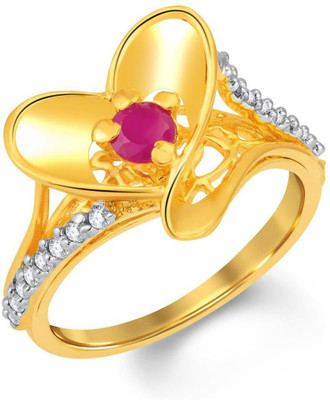 

Sukkhi Alloy Gold-plated, Rhodium Plated Ring, White;gold