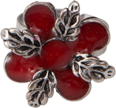 

Taj Pearl Stylish Alloy Ring, Silver