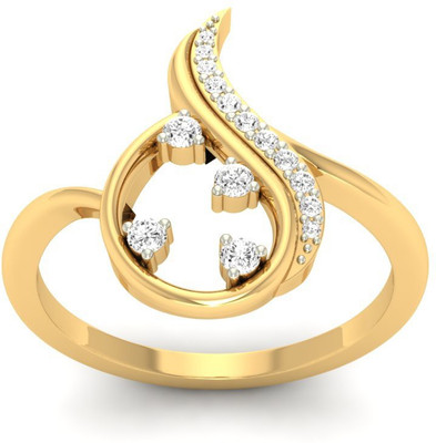 

Jewels5 Darena 18kt Diamond Yellow Gold ring