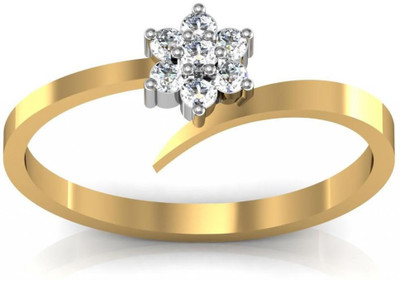 

Avsar Kokan 14kt Swarovski Crystal Yellow Gold ring