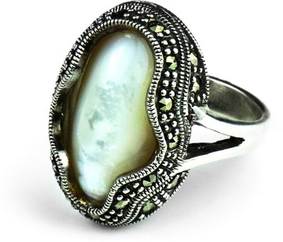 

Swank Silver Elegant Exclusive Sterling Silver Ring, Multicolor