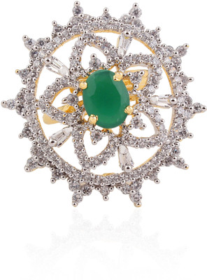 55% OFF on Heena Jewellery Alloy, Brass Gold Plated Ring 55% OFF on Heena Jewellery Alloy, Brass Gold Plated Ring