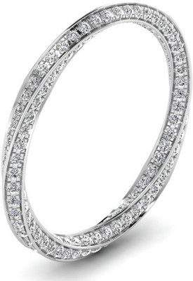 

ICR Jewels Sterling Silver Cubic Zirconia Ring, White