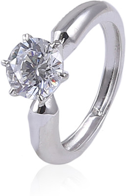 

Jisha 18kt Cubic Zirconia White Gold ring