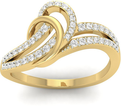 

Jewels5 Awnan 18kt Diamond Yellow Gold ring