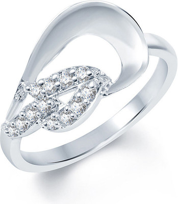 

Sukkhi Marvellous Alloy Cubic Zirconia Rhodium Plated Ring, White