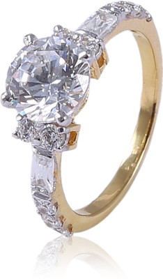

Jisha 14kt Cubic Zirconia Yellow Gold ring