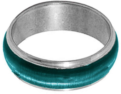

Rich & Famous Silver Plated Mood Fashion Alloy Ring, Blue