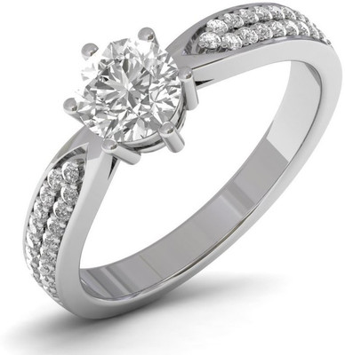 

ICR Jewels Sterling Silver Cubic Zirconia Sterling Silver Plated Ring
