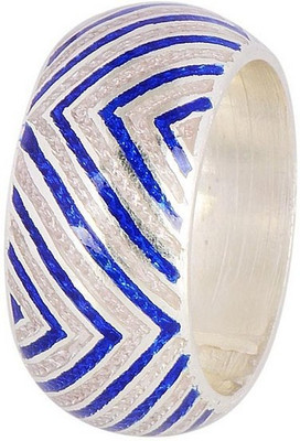 

Jewels of Jaipur Silver Ring, Multicolor