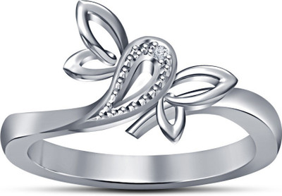 

Vorra Fashion Dragonfly Sterling Silver Cubic Zirconia Platinum Plated Ring