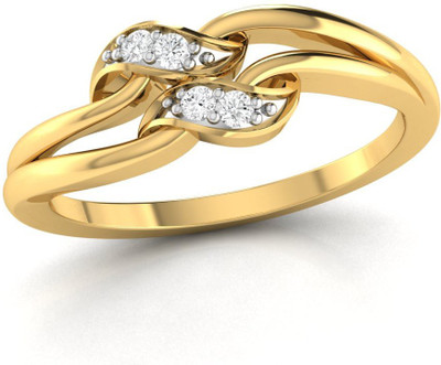

Ciemme Sterling Silver Cubic Zirconia Gold-plated Plated Ring, Yellow
