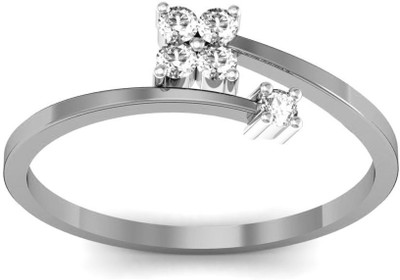

AG Jewellery Pallavi Sterling Silver Diamond Ring, White