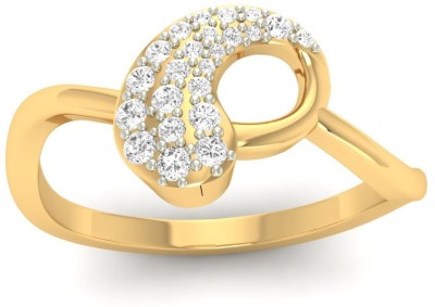 

Jewels5 Ottila 18kt Diamond Yellow Gold ring