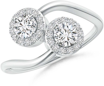 

Kiara Jewellery Silver Cubic Zirconia Rhodium Plated Ring