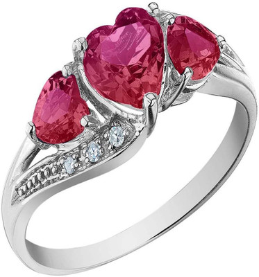 

Kiara Jewellery Sterling Silver Swarovski Zirconia Ring, White