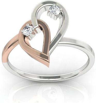 

AG Jewellery Minal Sterling Silver Diamond Ring, White