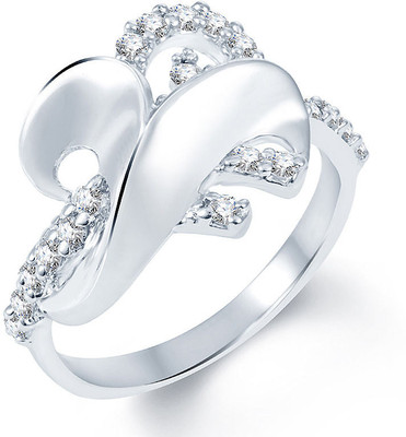 

Sukkhi Marvellous Alloy Cubic Zirconia Rhodium Plated Ring, White