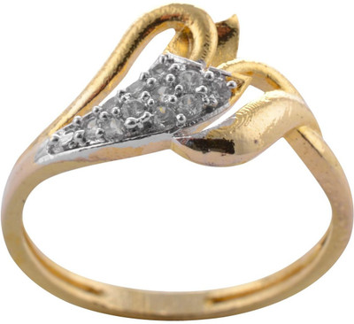 

Junaldoindia Alloy Gold-plated Plated Ring, Silver;gold