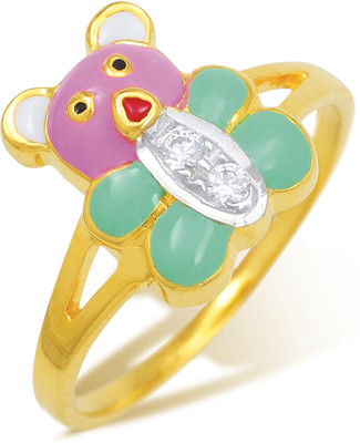 5% OFF on FFF 18kt Cubic Zirconia Yellow Gold ring