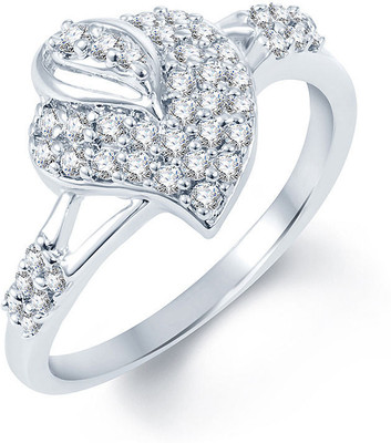 

Sukkhi Exquitely Alloy Cubic Zirconia Rhodium Plated Ring, White