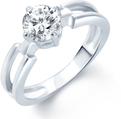 

Sukkhi Delightful Alloy Cubic Zirconia Rhodium Plated Ring, White