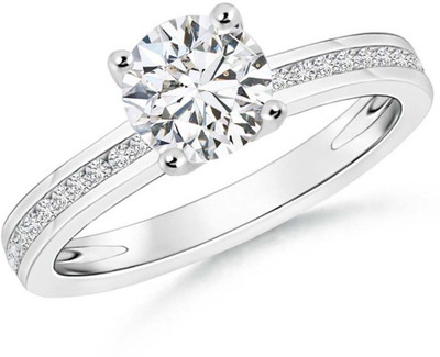 

Kiara Jewellery Silver Cubic Zirconia Rhodium Plated Ring