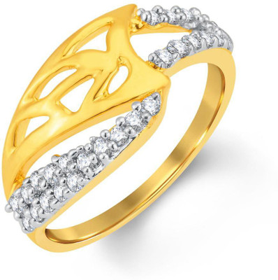 

Sukkhi Alloy Gold-plated, Rhodium Plated Ring, White;gold