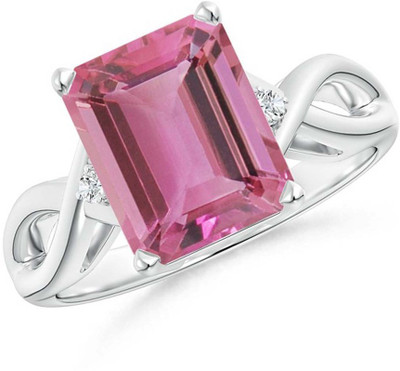 

Kiara Jewellery Silver Swarovski Zirconia Rhodium Plated Ring