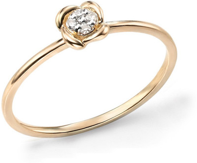 

Facetzinspire Real Gold Diamond Gold-plated Plated Ring, Gold;silver
