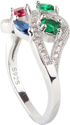 

Oroca Arts Chain emzoasr133 Sterling Silver Sterling Silver Plated Ring