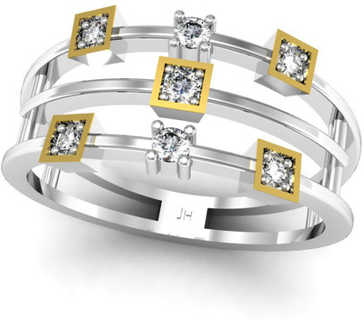 

JewelHub 18K Hallmarked Certified Diamond 18kt Yellow Gold ring