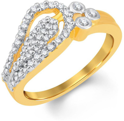 

Sukkhi Alloy Gold-plated, Rhodium Plated Ring, White;gold