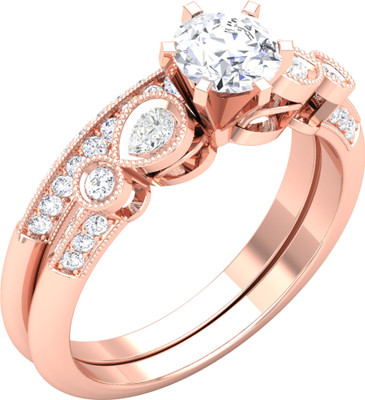 

Jisha Teen Collection 18kt Cubic Zirconia Yellow Gold ring