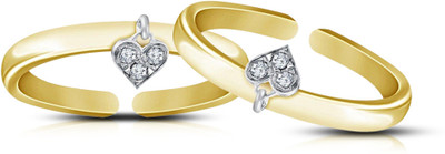 Kirati Sterling Silver Gold Plated Toe Ring Kirati Sterling Silver Gold Plated Toe Ring