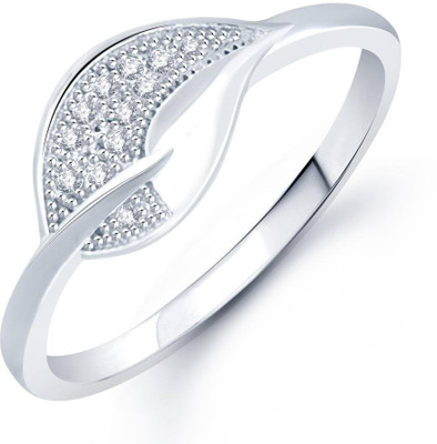 

Sukkhi Alloy Cubic Zirconia Rhodium Plated Ring, White