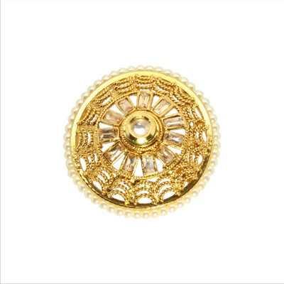 

KRS Jewels KRSFR39 Alloy Ring, Gold