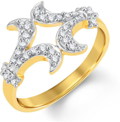 

Sukkhi Alloy Gold-plated, Rhodium Plated Ring, White;gold