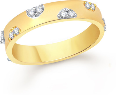 

VK Jewels Single Side Stones Alloy Cubic Zirconia Gold-plated Plated Ring