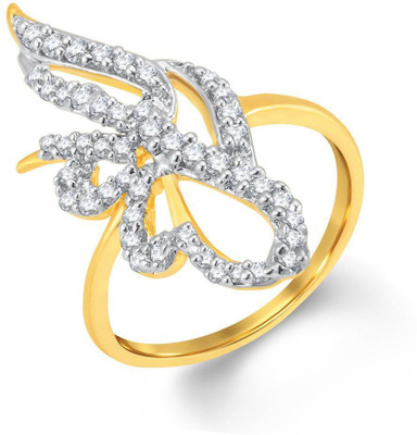 

Sukkhi Alloy Gold-plated, Rhodium Plated Ring, White;gold