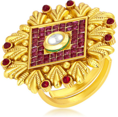 

Sukkhi Alloy Gold-plated Plated Ring
