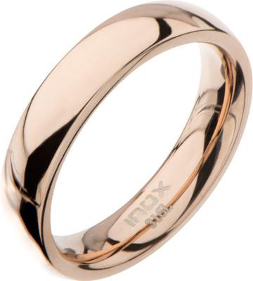 

Inox Jewelry Polished 4mm Band Stainless Steel Ring, Copper