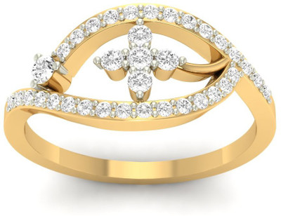 

Jewels5 Mesmeric 18kt Diamond Yellow Gold ring