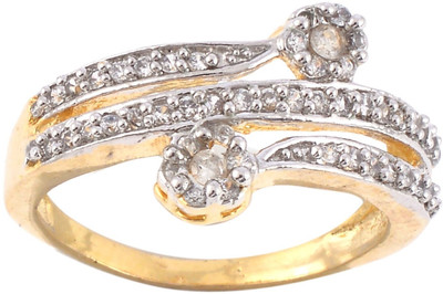 41% OFF on Be You Diamond-look Brass Cubic Zirconia Ring
