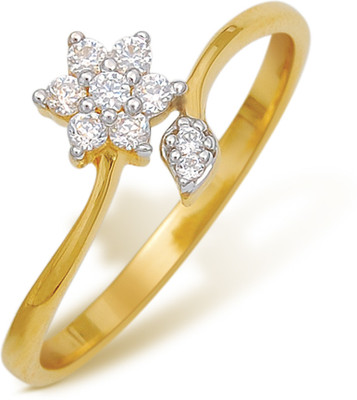 5% OFF on Ishtaa 18kt Yellow Gold ring