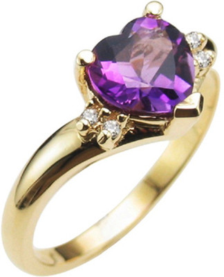 

Facetzinspire Real Gold Diamond Gold-plated Plated Ring