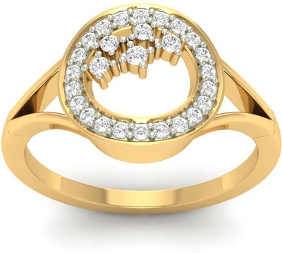 

Jewels5 Micadenn 18kt Cubic Zirconia Yellow Gold ring