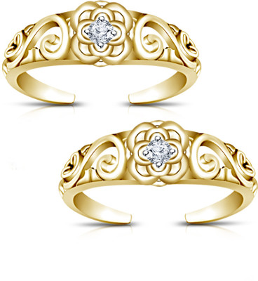 45% OFF on Kirati Sterling Silver Yellow Gold Plated Toe Ring 45% OFF on Kirati Sterling Silver Yellow Gold Plated Toe Ring