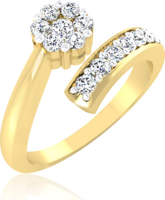 31% OFF on Forever Carat Floral Twist 14kt Diamond Yellow Gold ring 31% OFF on Forever Carat Floral Twist 14kt Diamond Yellow Gold ring